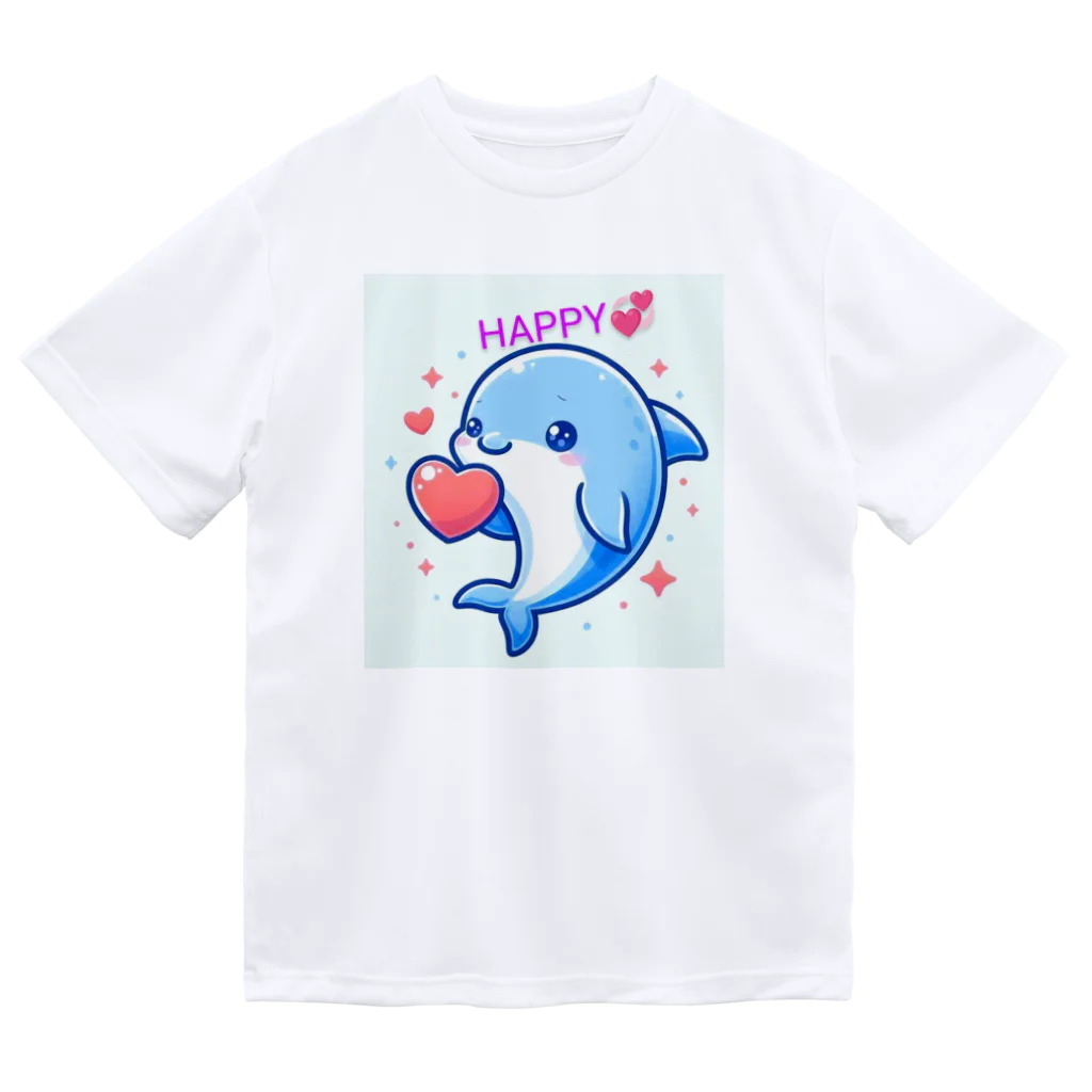 終わらない夢🌈の可愛いイルカちゃん🐬💞 Dry T-Shirt