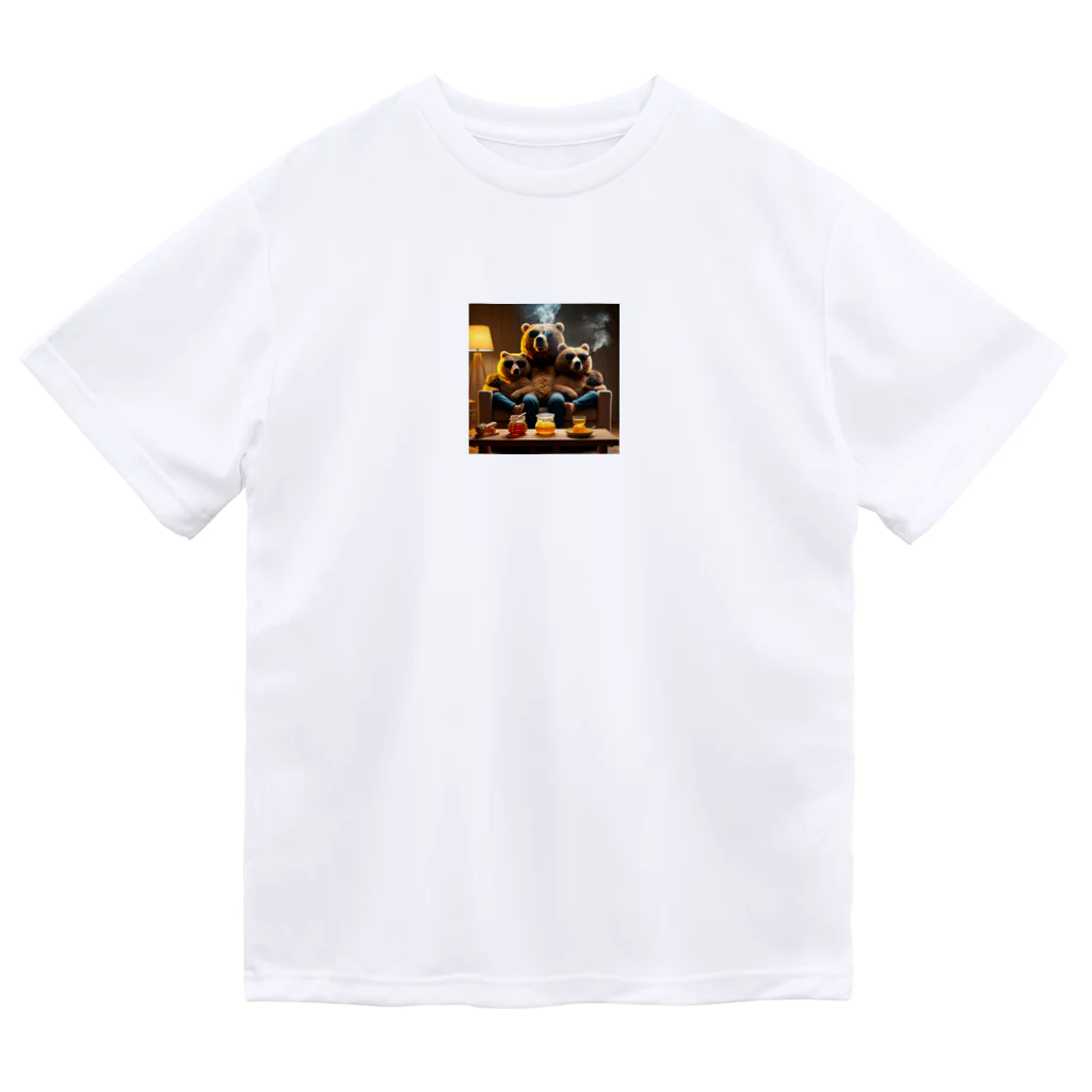 hanabatakeyasuのBear3’s Dry T-Shirt