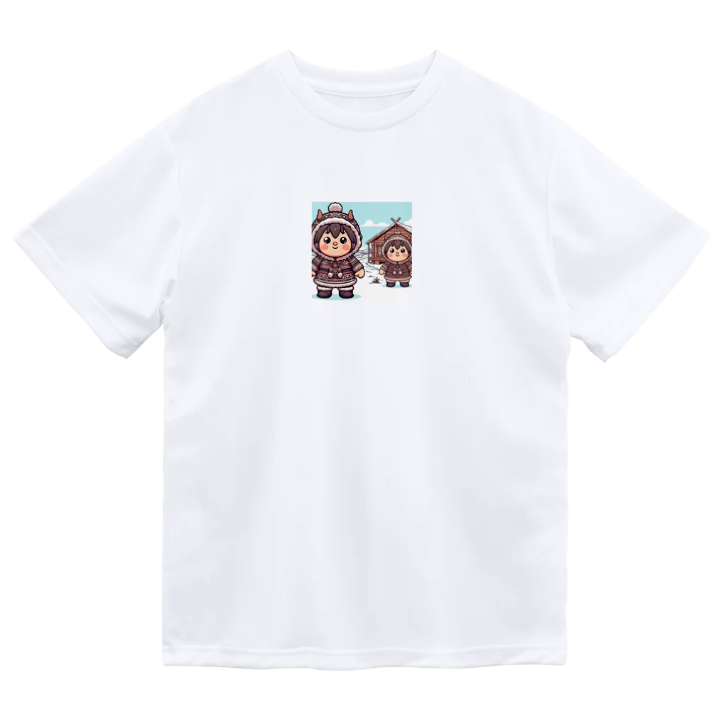 akatsukichanのデフォルメされたアイヌ Dry T-Shirt