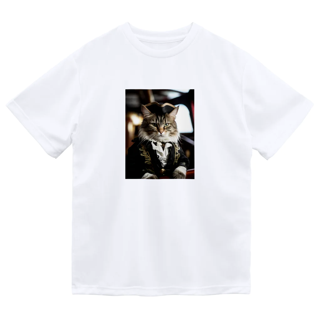 ZZRR12の海賊の支配者猫：海の覇者 Dry T-Shirt