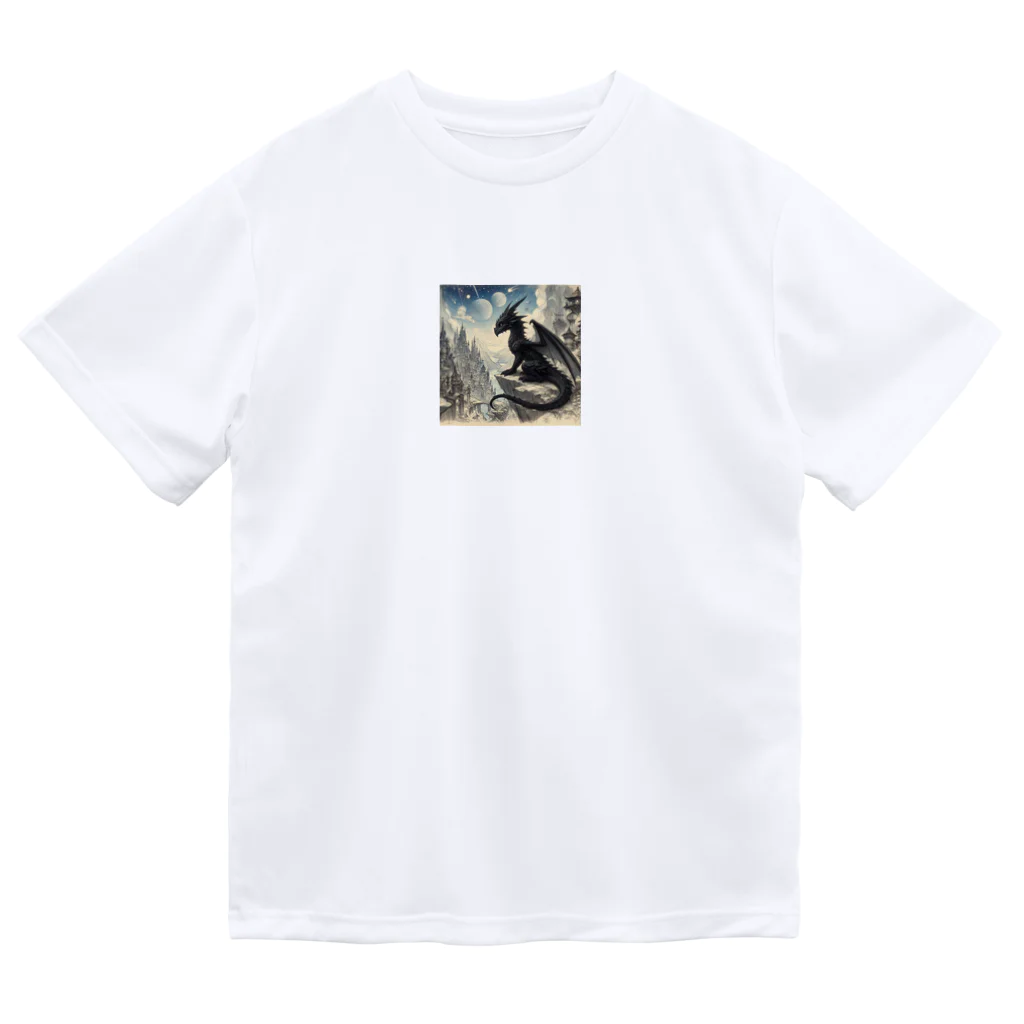 comati12の幼い黒龍 Dry T-Shirt