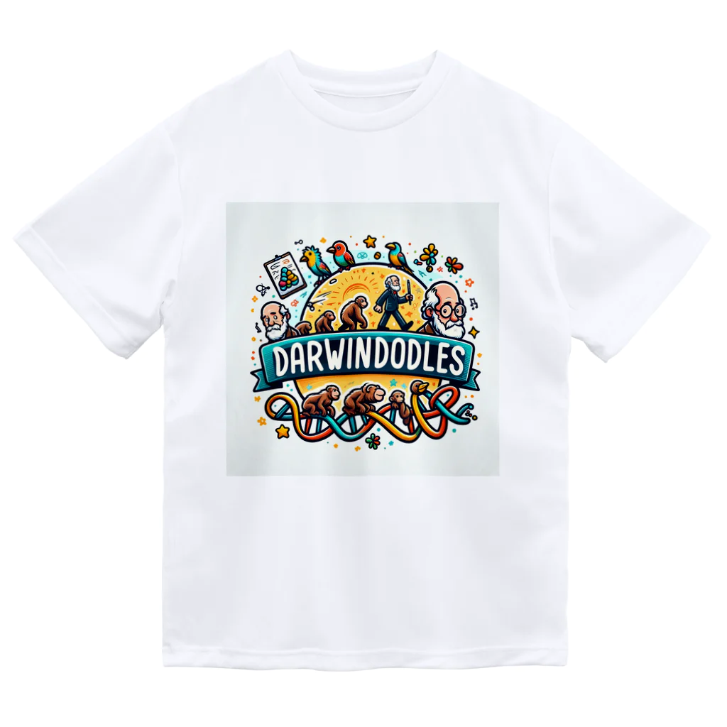 DarwinDoodlesのDarwinDoodles Dry T-Shirt