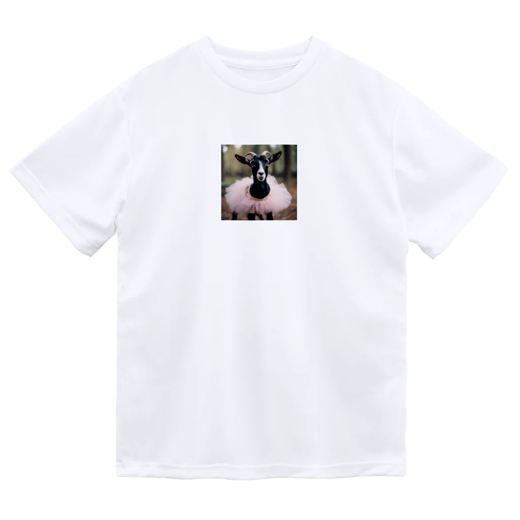 PATANOのバレリーナヤギちゃん Dry T-Shirt