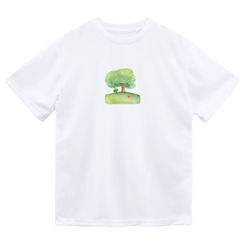 d-cuteのHappy-Holidey Dry T-Shirt
