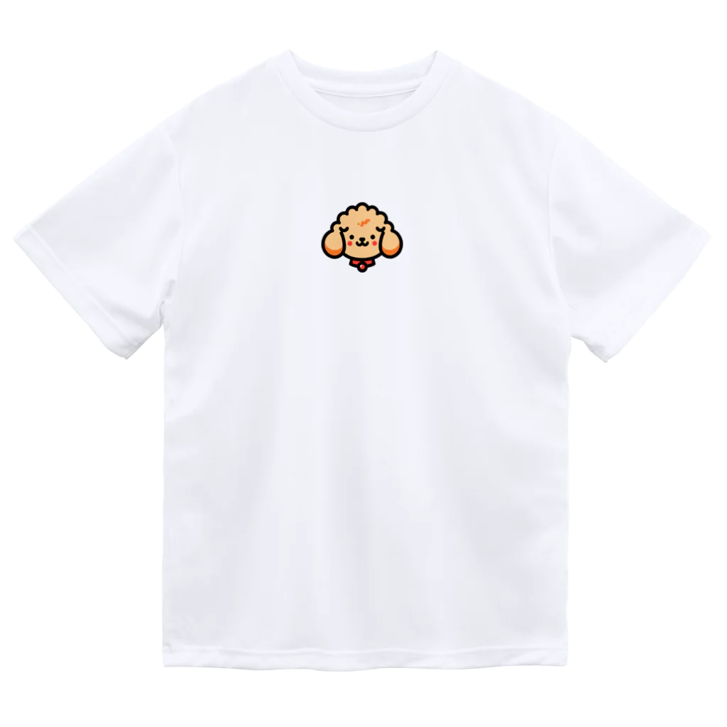 わんこグッズしょっぷcooのはにかみプードル Dry T-Shirt