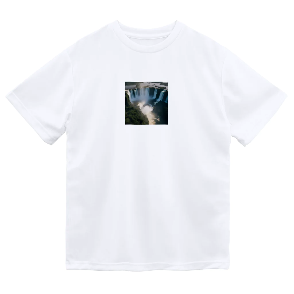 metametamonnのアルゼンチンのイグアスの滝 Dry T-Shirt