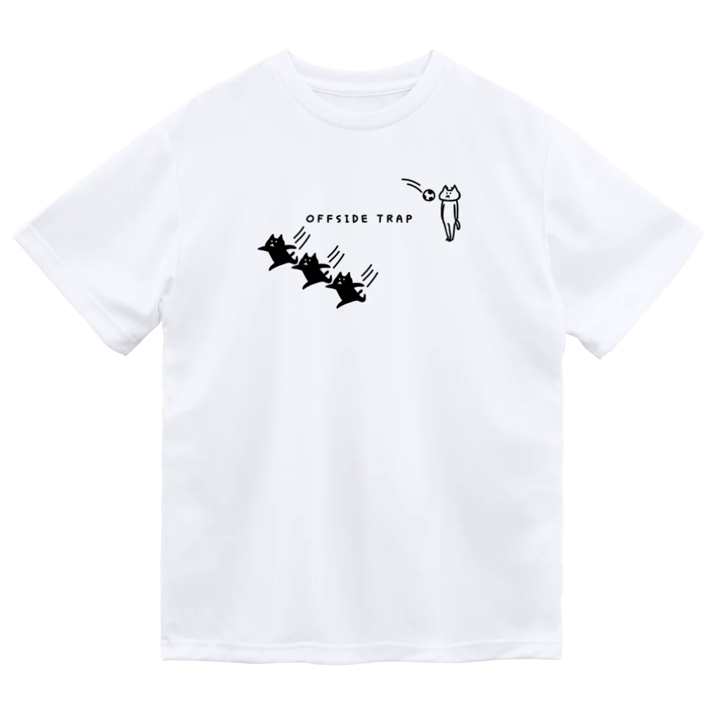 PokuStarのサッカー　オフサイドトラップ Dry T-Shirt