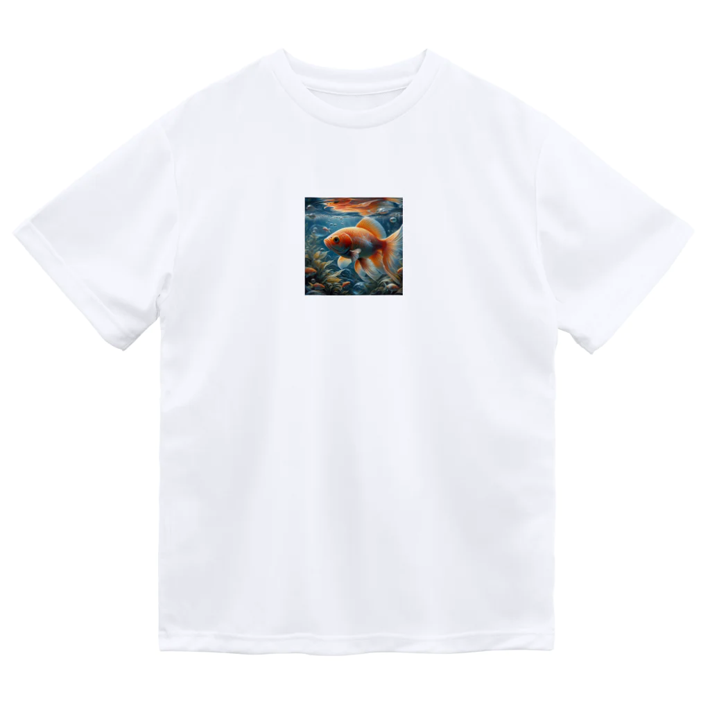 アートフル・メッセンジャーの金運招福金魚様 Dry T-Shirt
