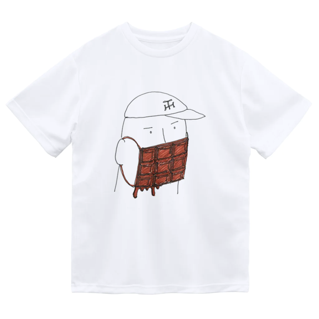 The Innovation ShopのチョコマスクBOY ドライTシャツ