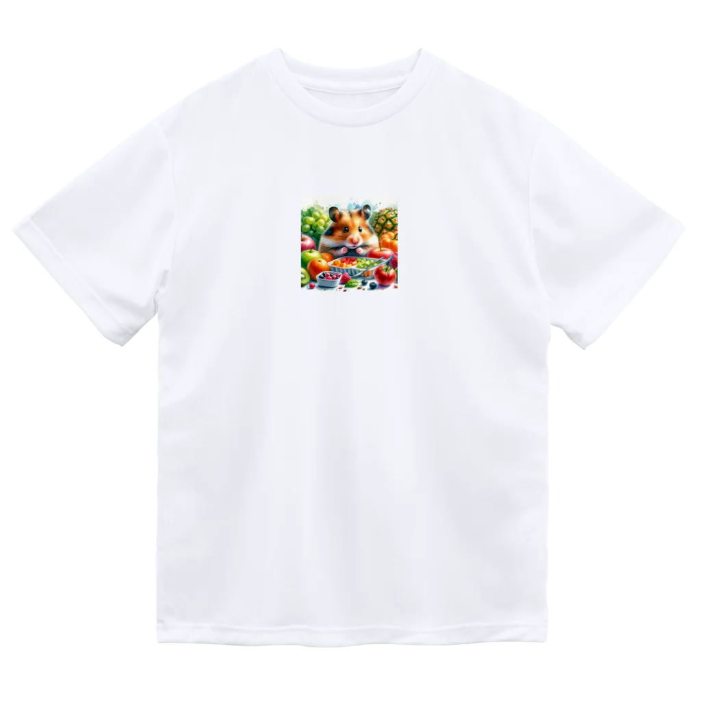 えほんのふんわりぺーじのピースケのおいしい発見 ドライTシャツ