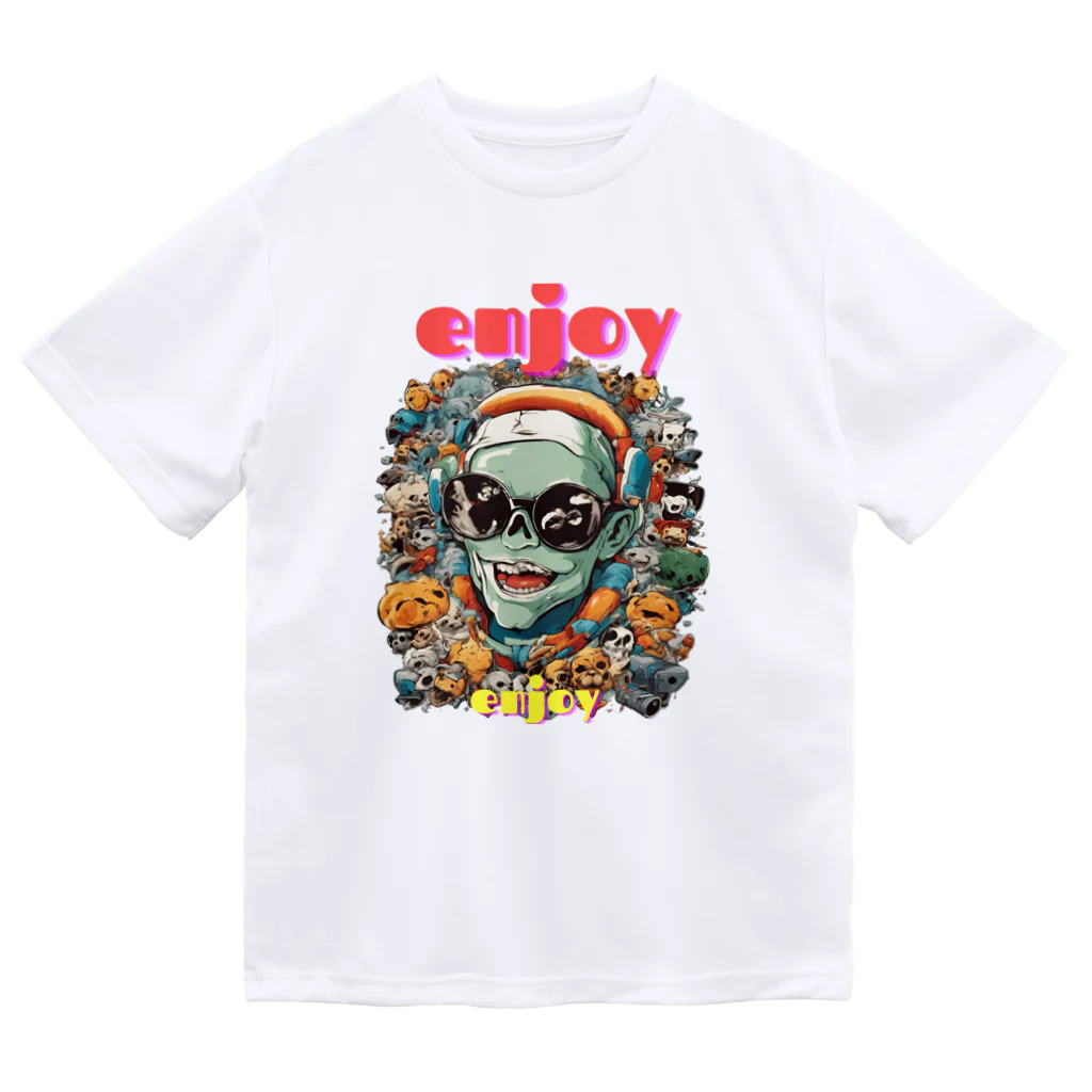 yumekauのENJOYしようゼ Dry T-Shirt