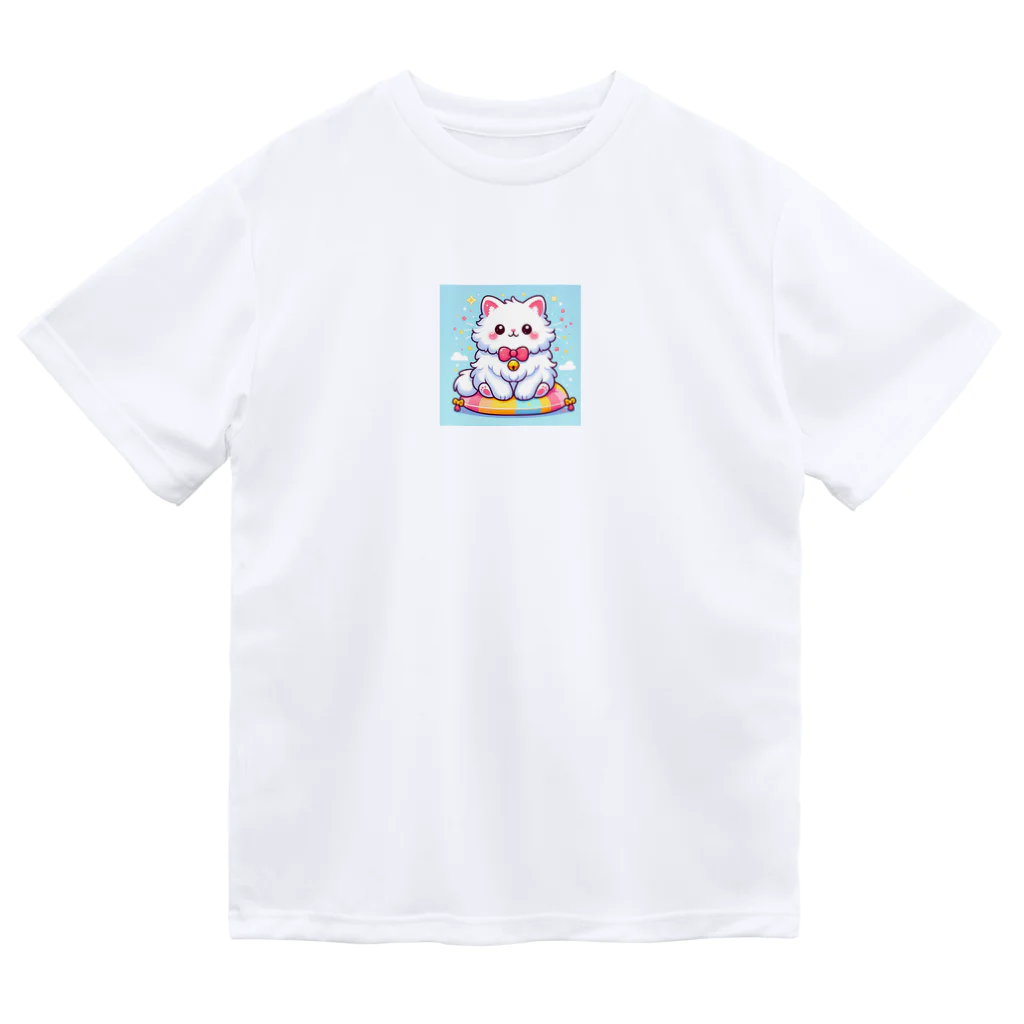 Tomo-Shopのゆるかわキャット Dry T-Shirt