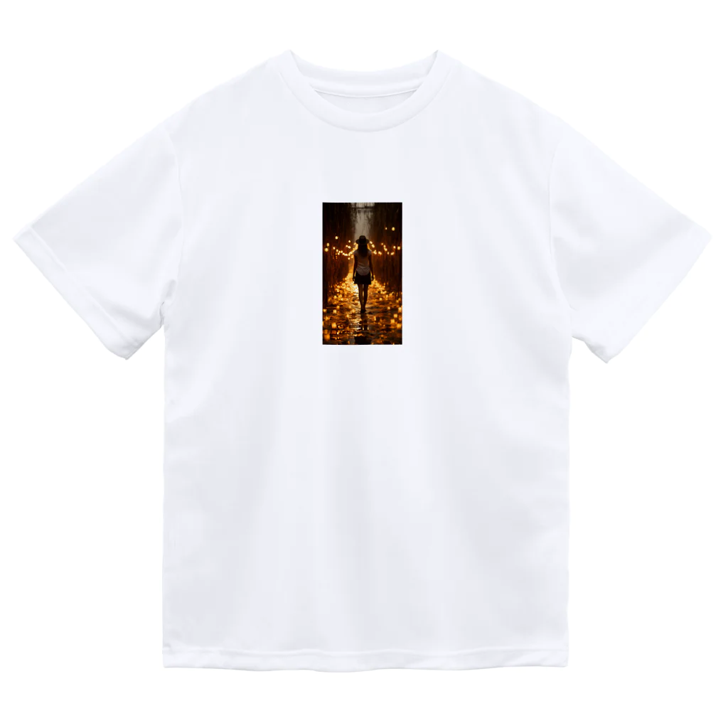 aoicanonのJourney Through the Lanterns ドライTシャツ