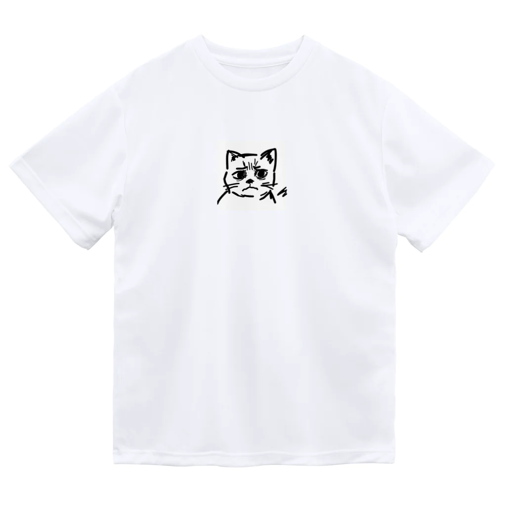 CODYの訝しげな顔の猫 Dry T-Shirt