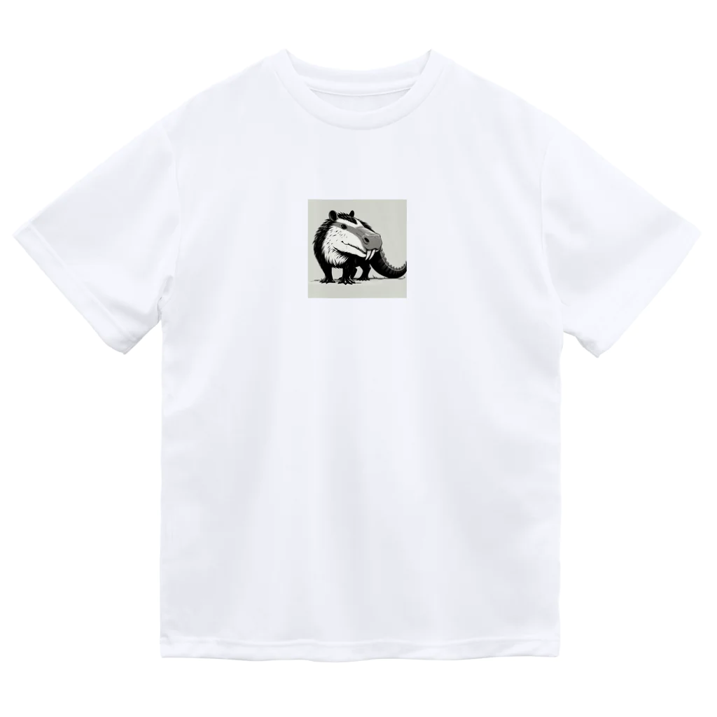 gogodiggerのワニバラ Dry T-Shirt