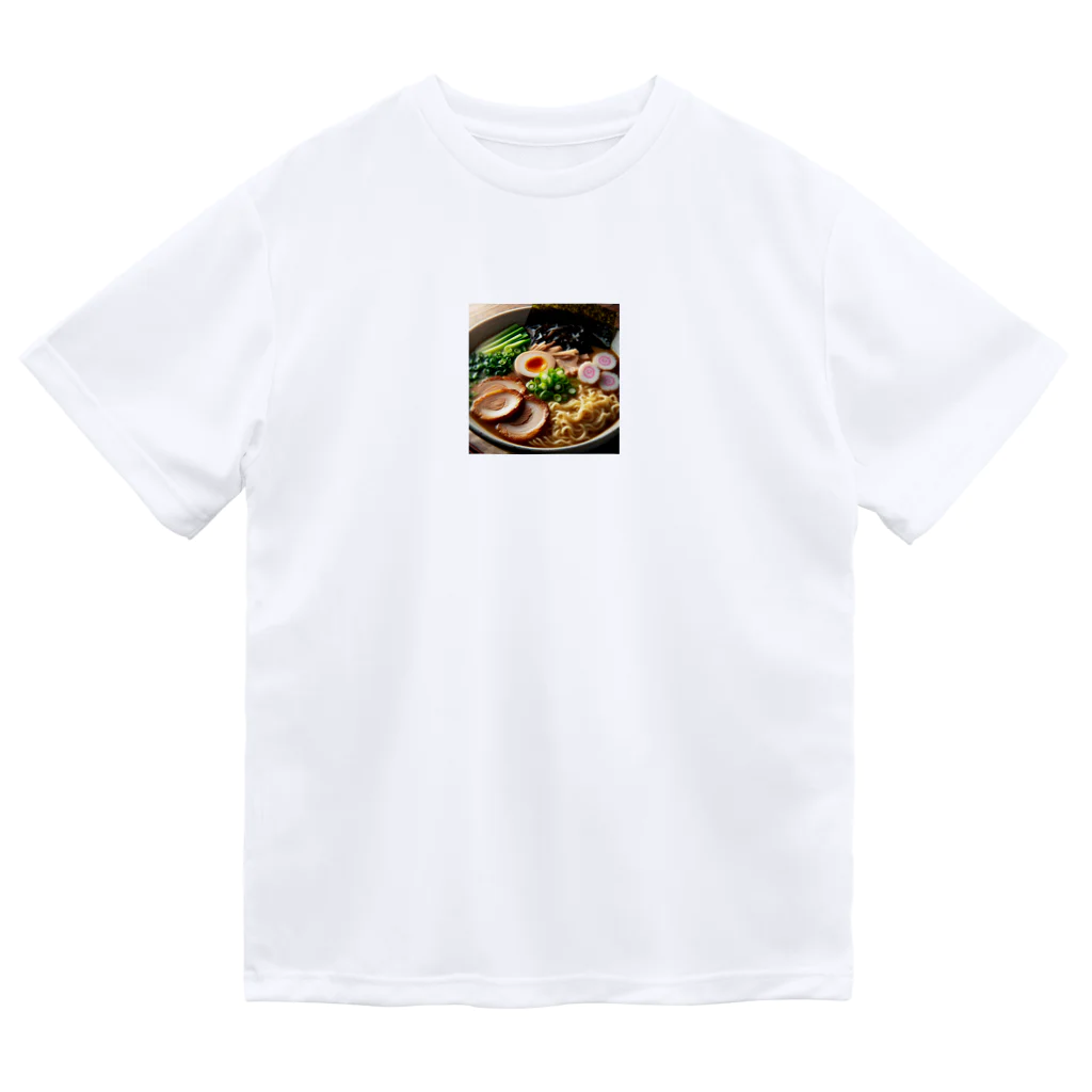 kumama07のラーメン ドライTシャツ