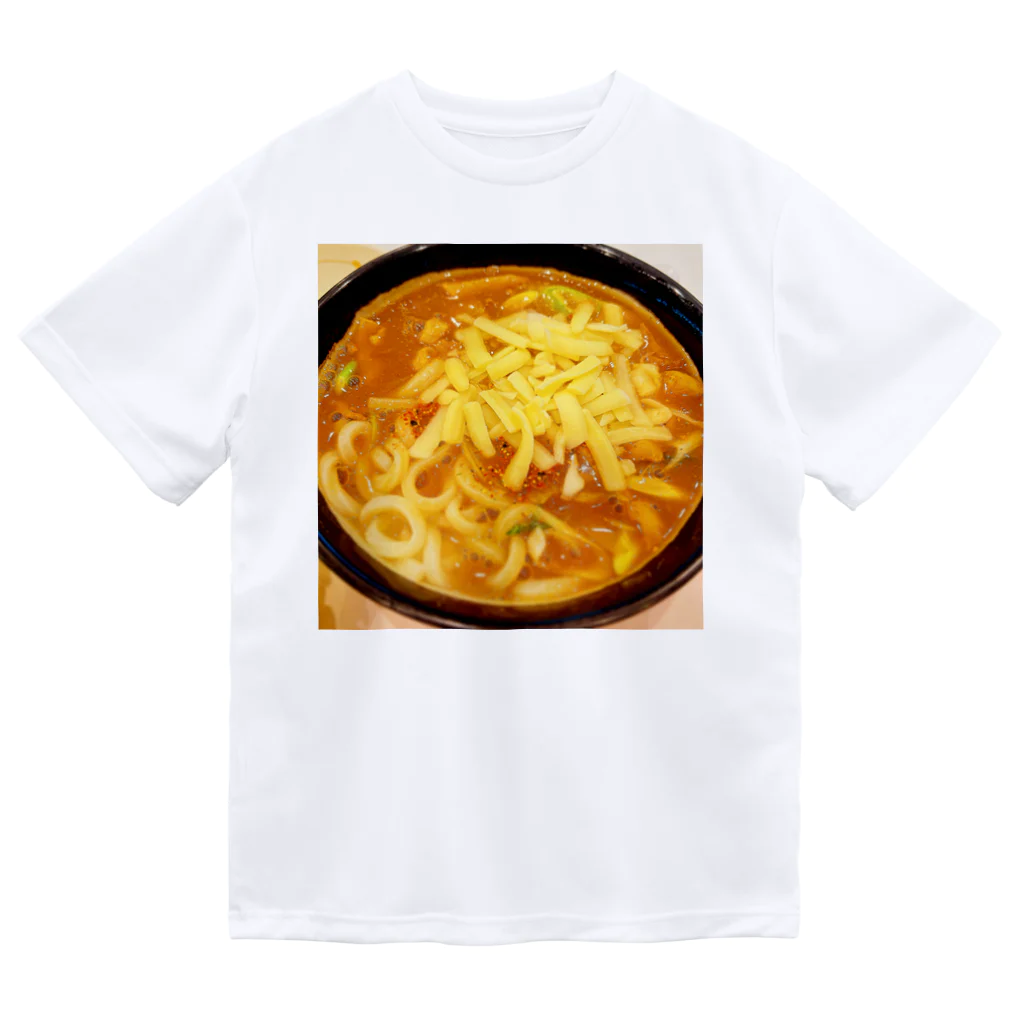 ken16のカレーうどんちゃん ドライTシャツ