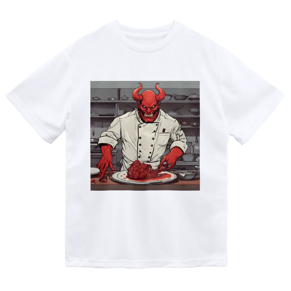 d-design-labのdevil's cookingグッズ Dry T-Shirt