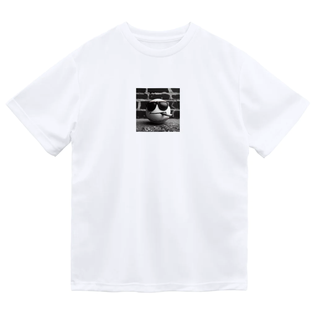 たこ焼きのストレート Dry T-Shirt