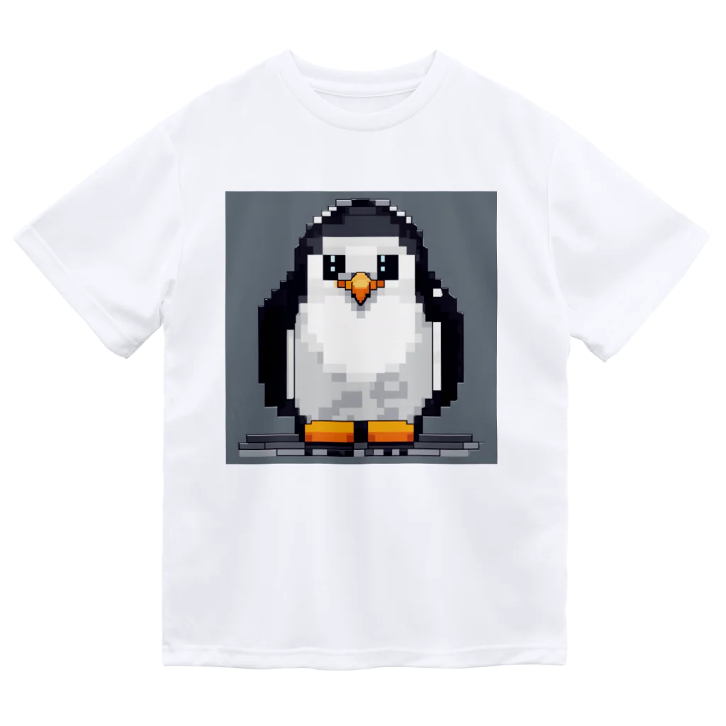 hakusyuuの優しい眼差しペンギン ドライTシャツ