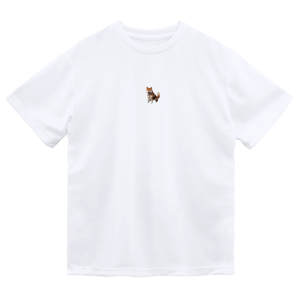 chibita08のキュートで活発な柴犬 Dry T-Shirt