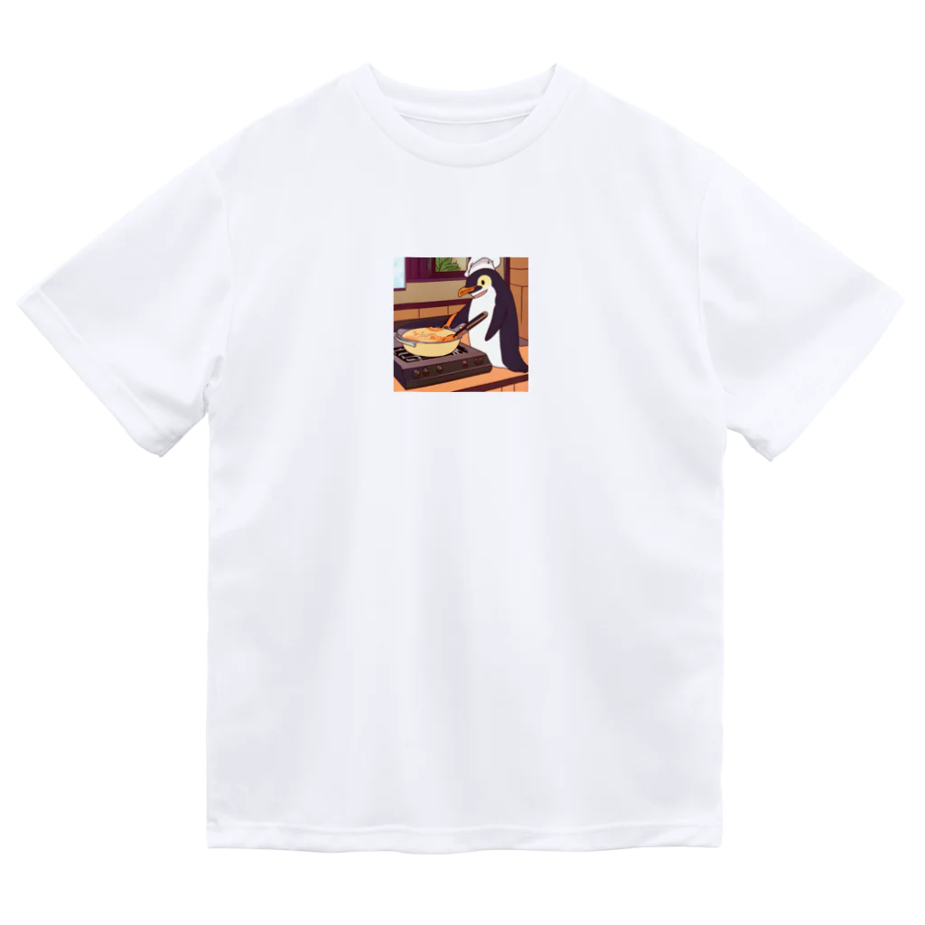 tak12_12のクッキングペンギン Dry T-Shirt