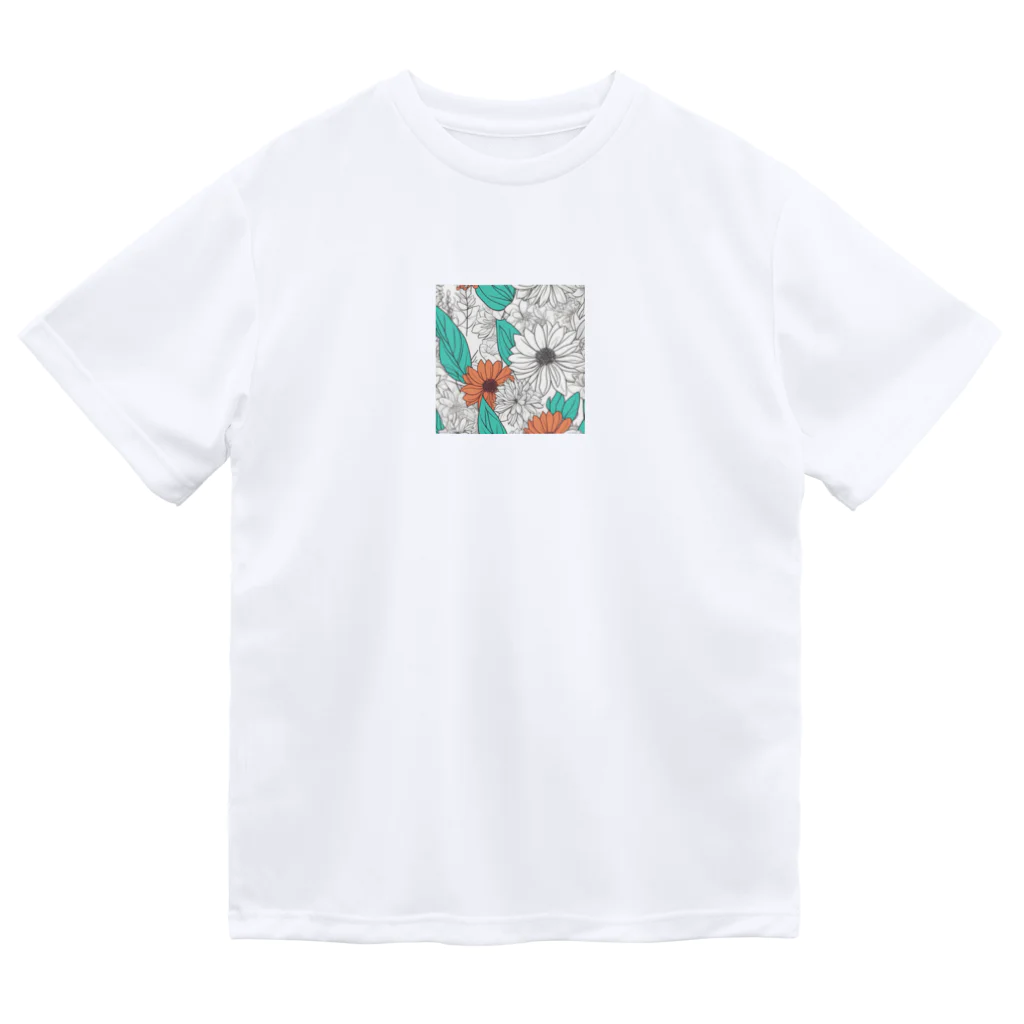 mii0205の美しい花 ドライTシャツ