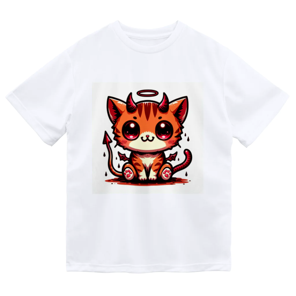 zuuu-の♪地獄から召喚された悪魔猫♪ Dry T-Shirt