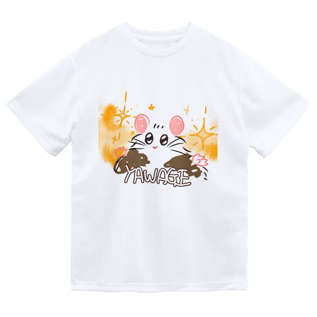 🕊相沢しあ🐈@ω愛好会のやわげねずみ Dry T-Shirt