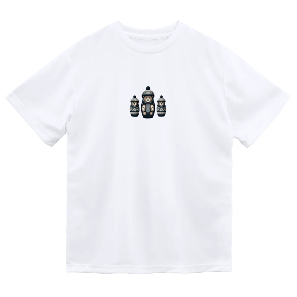 itanki3のグリズリーこけし ドライTシャツ