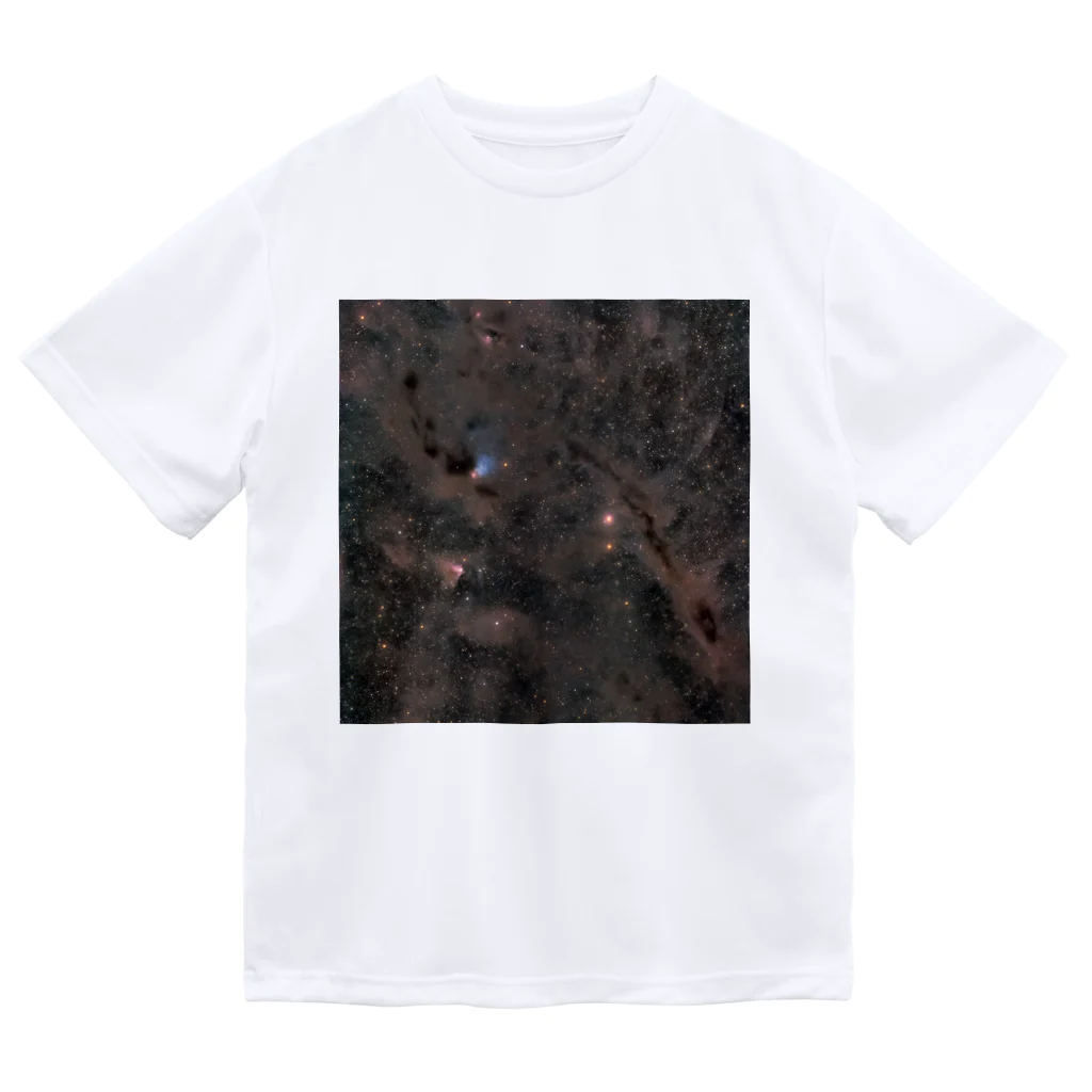 S204_NanaのNGC1539と分子雲 ドライTシャツ