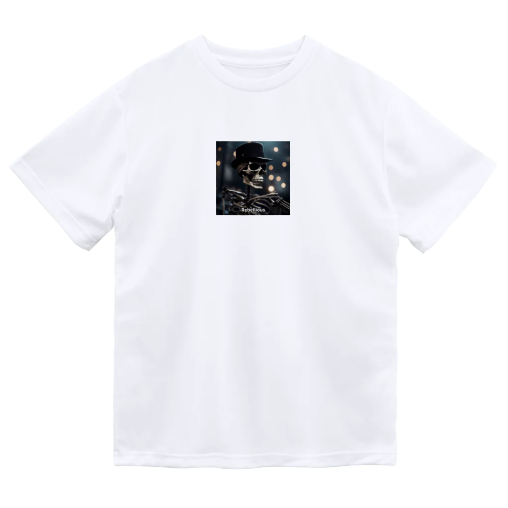 まゆのあかりのダンディな骸骨 Dry T-Shirt