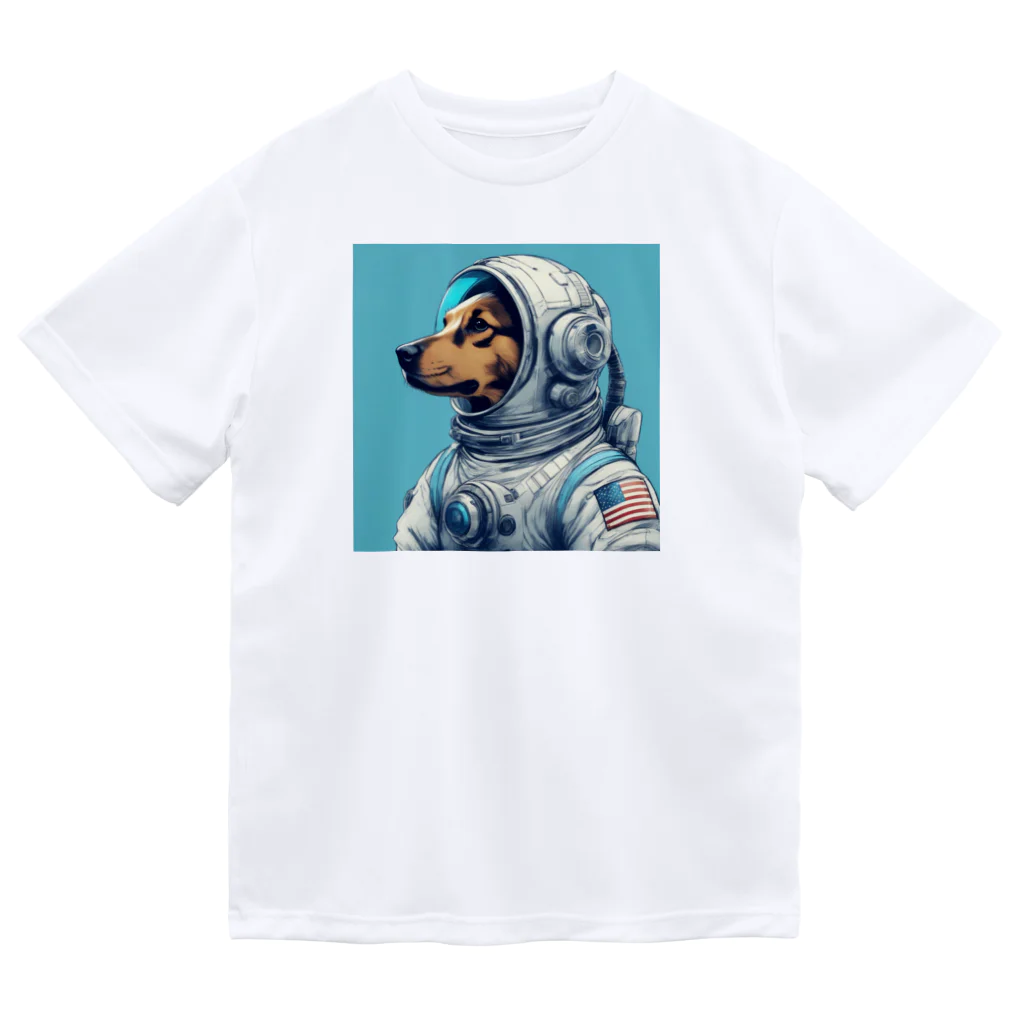 Enigma SHOPのSpace Dog ドライTシャツ