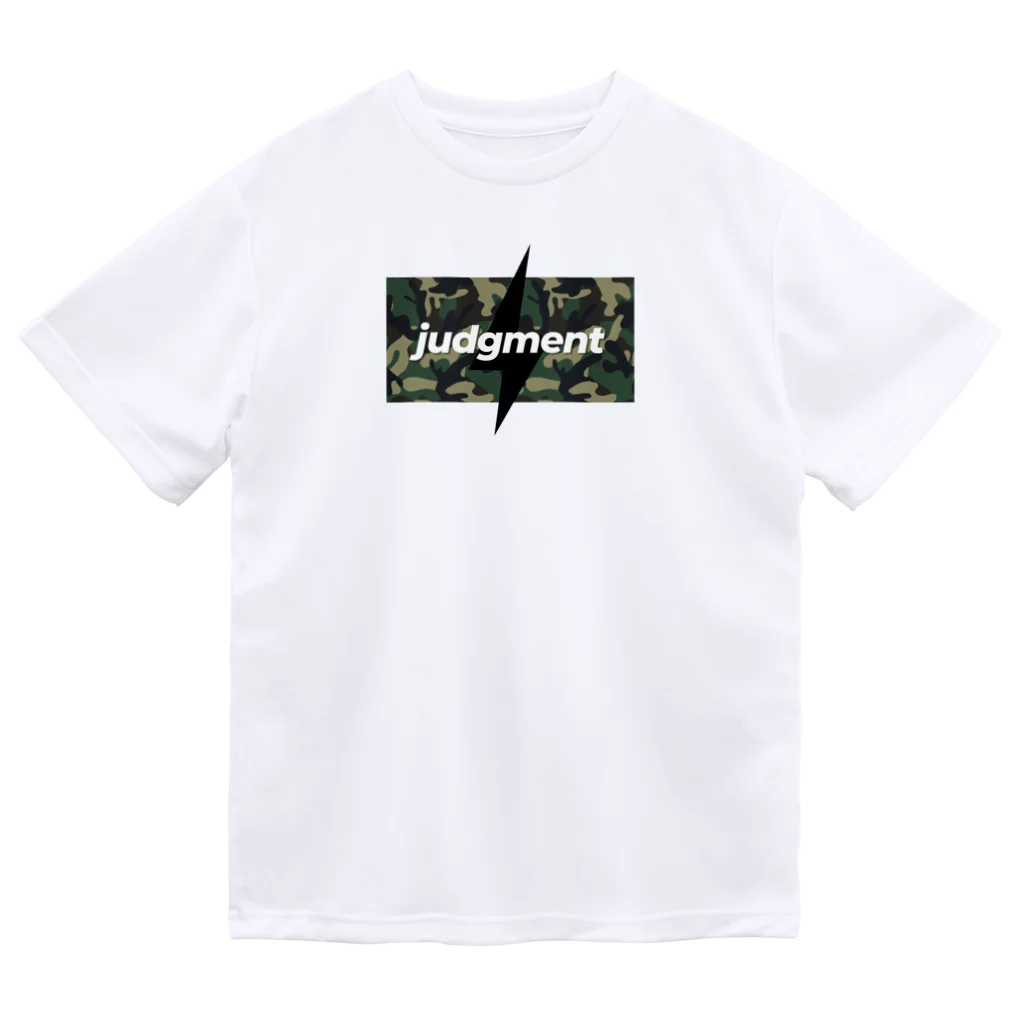 judgment produceの【judgment produce】judgment迷彩（緑） ドライTシャツ