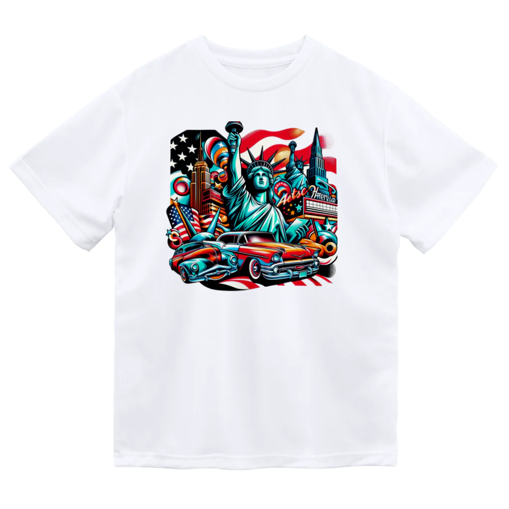 Sunlit HorizonのThe アメリカン・ドリーム Dry T-Shirt