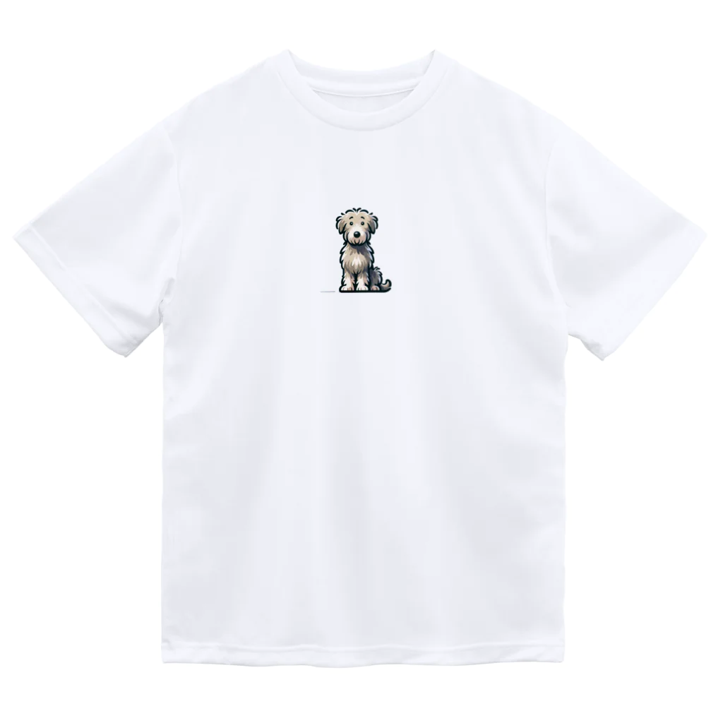 Kawaii あにまるこれくしょんのアイリッシュ・ウルフハウンド【かわいい動物たち】 Dry T-Shirt