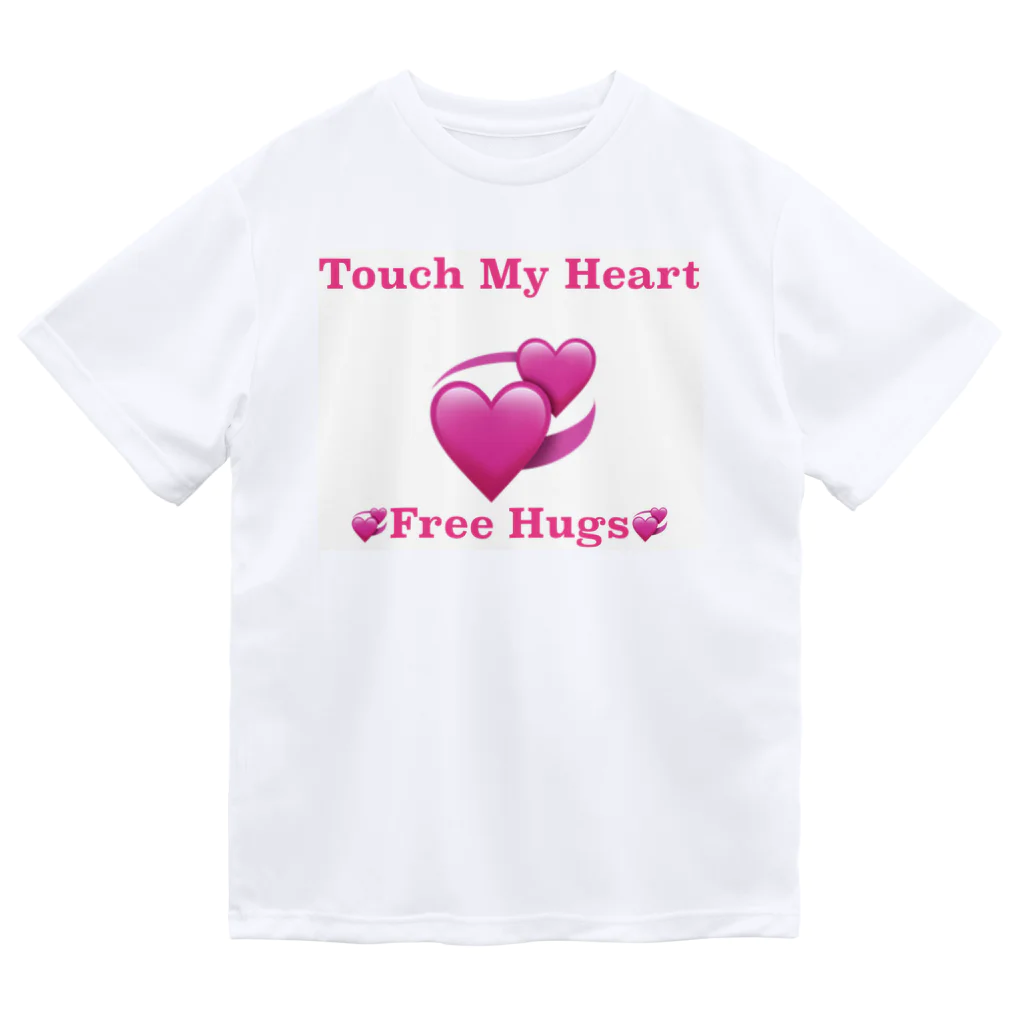 8989megamiのFree Hugs Dry T-Shirt