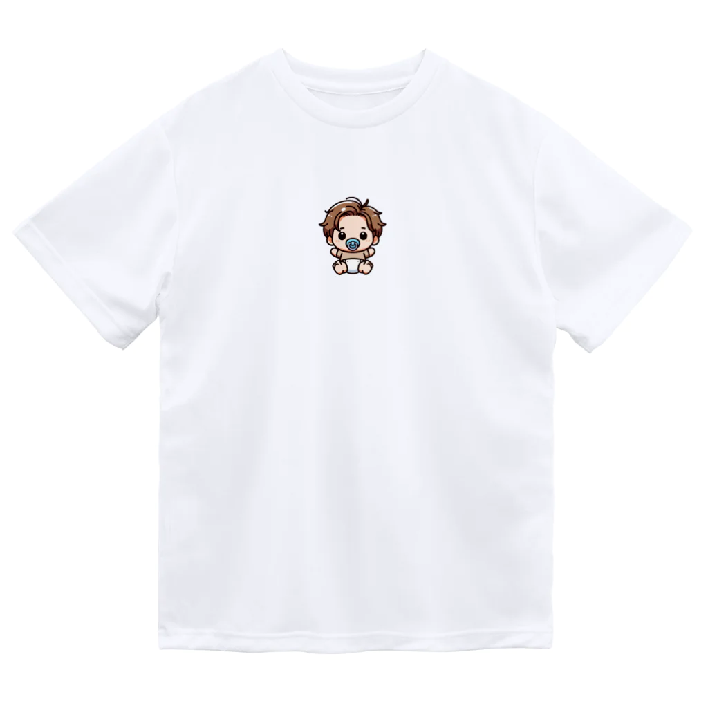 panmanのおしゃぶりくん ドライTシャツ