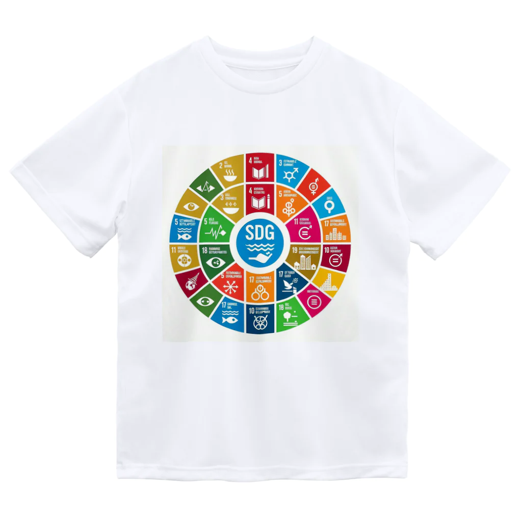 happiness_shopのSDGs（持続可能な開発目標） ドライTシャツ