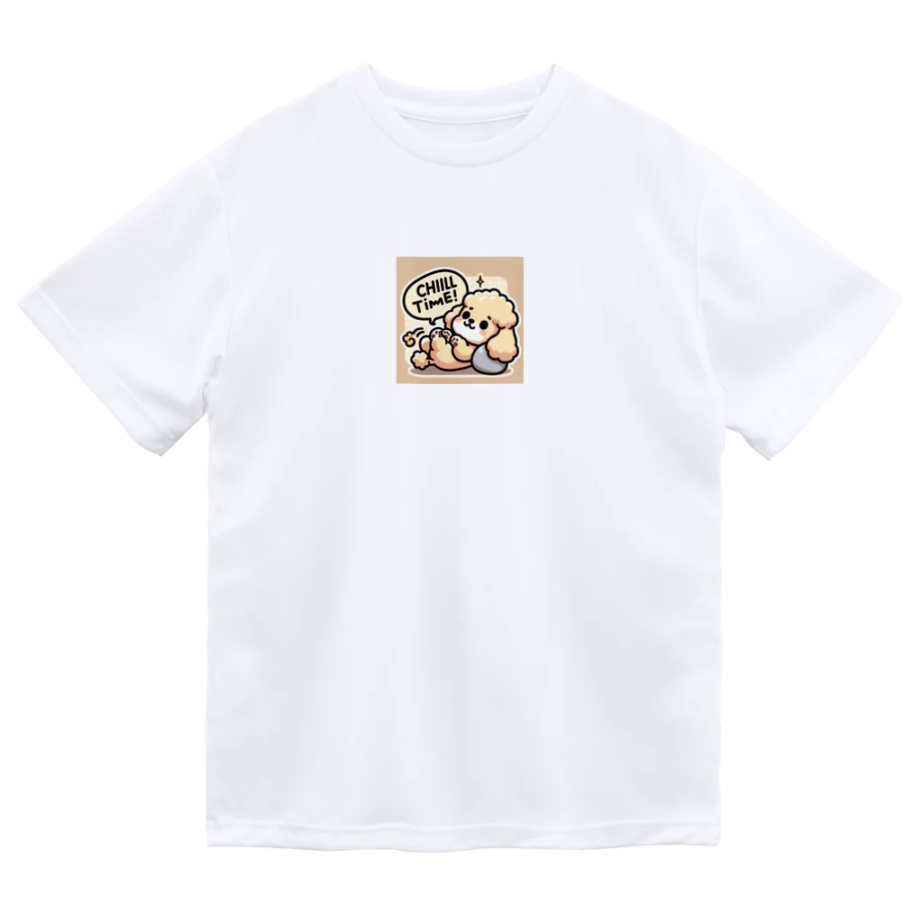 kawashowのトイプードルがリラックス Dry T-Shirt