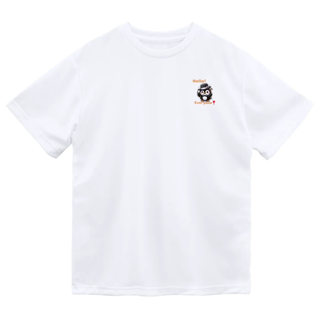 Sunlit HorizonのおめかしPenguin ドライTシャツ