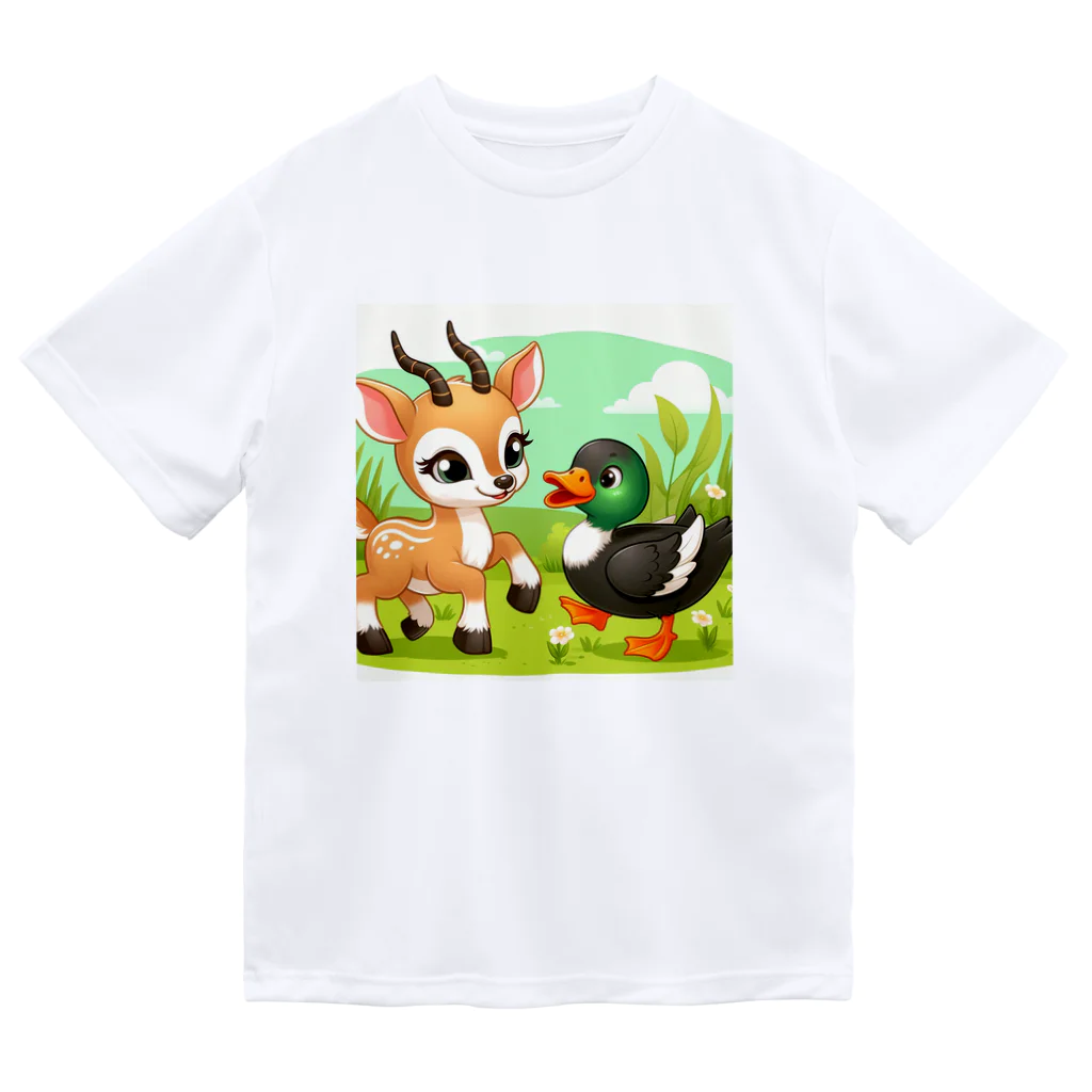 yos-1292583のガモカモグーシー ドライTシャツ