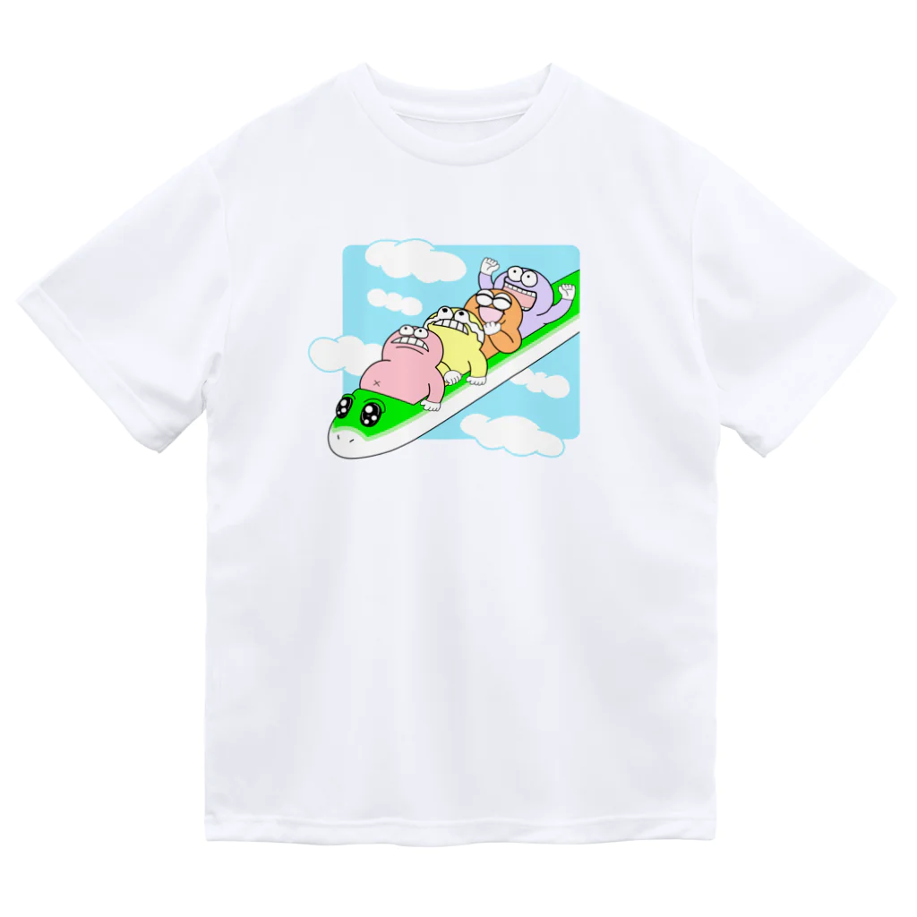 biskuのギャーー！！(ジェットコースター) Dry T-Shirt