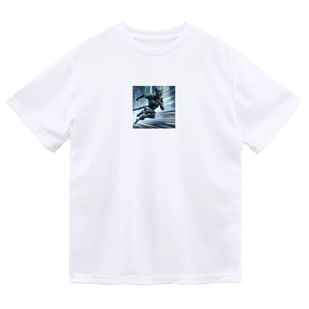 lonely_wolfの閃光を切り裂くチーター・ブレード Dry T-Shirt