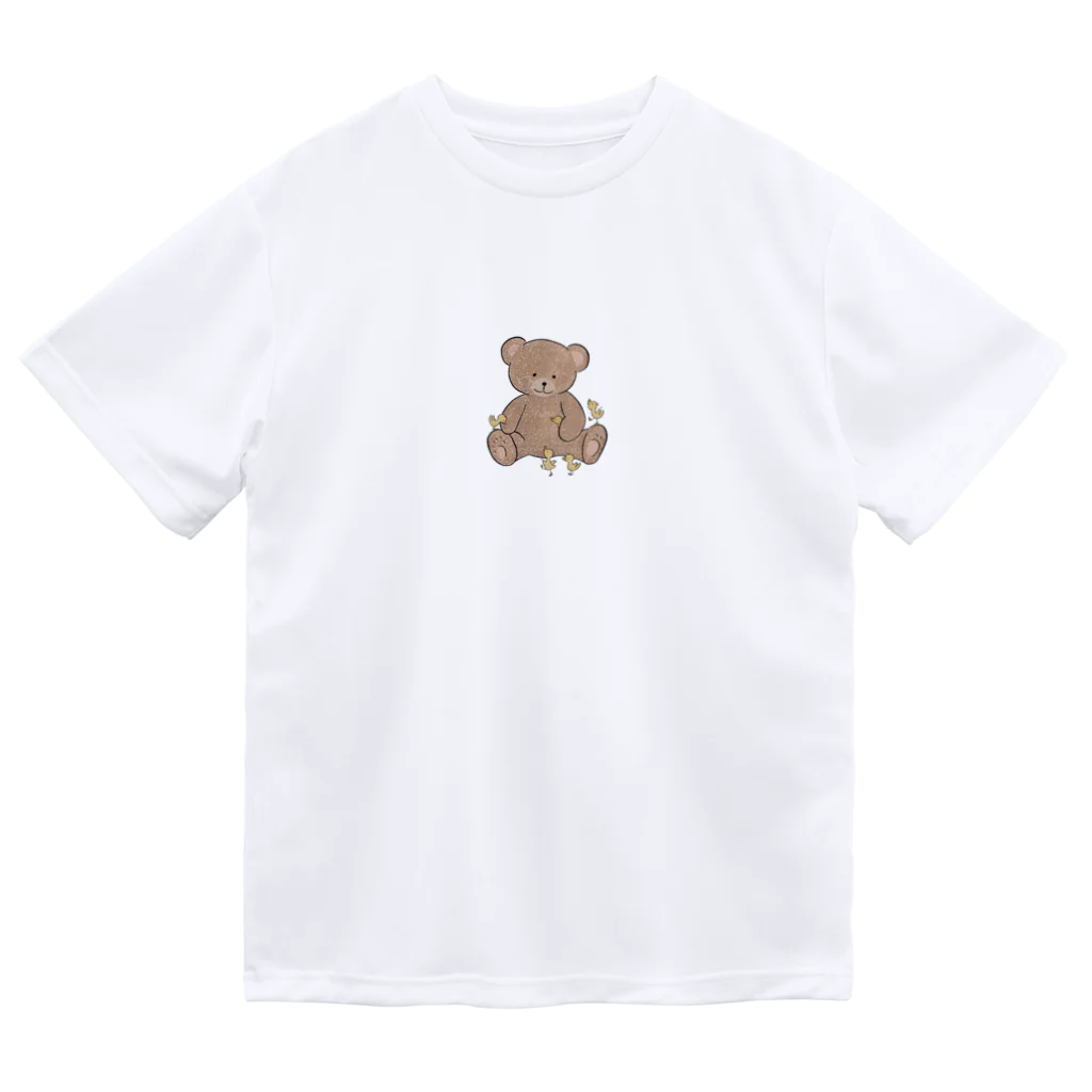 Badass-Squirrelのくまとひよこ Dry T-Shirt