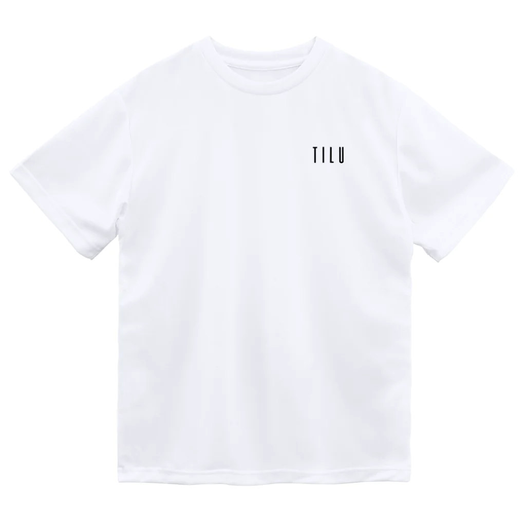 TILUのTILU (black) ドライTシャツ