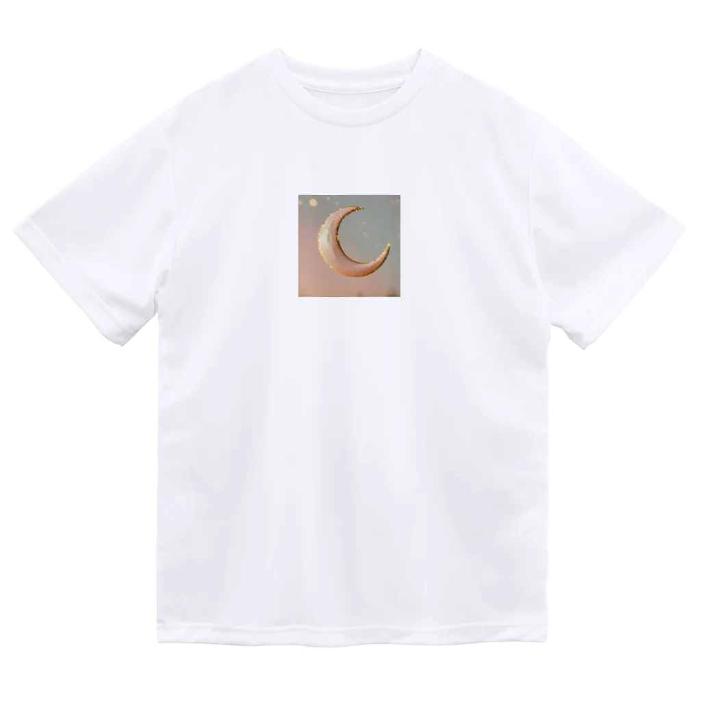 fumifu3の三日月柄 Dry T-Shirt