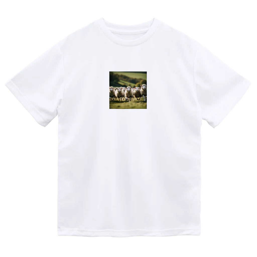 artworks358の羊の援軍 Dry T-Shirt