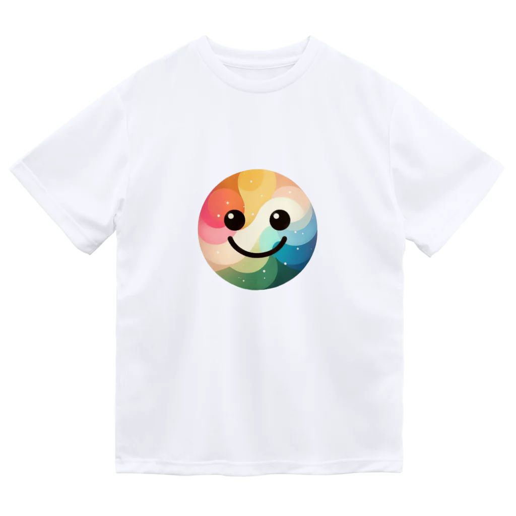 SmileHouse☺のレインボーにこちゃん☺ Dry T-Shirt