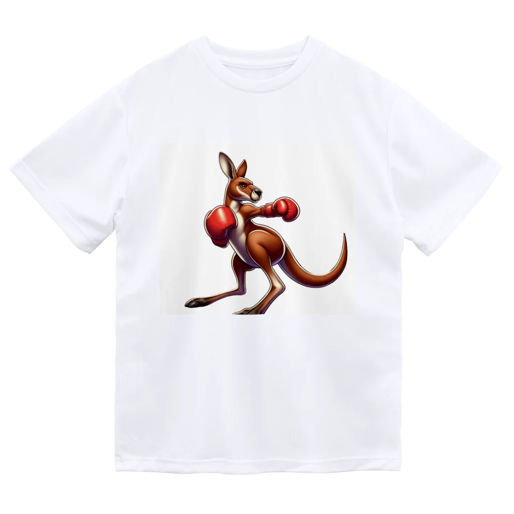 癒し系グッズのカンガルー Dry T-Shirt